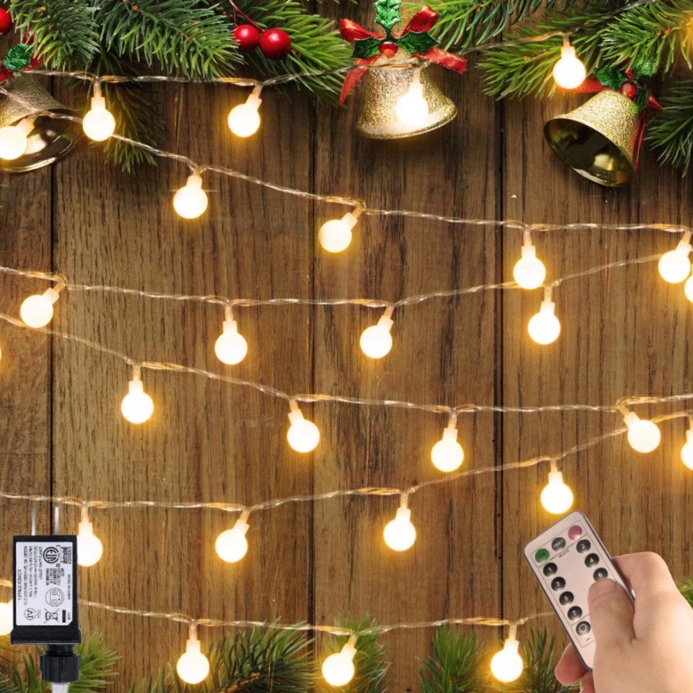 100 LEDS globe string light